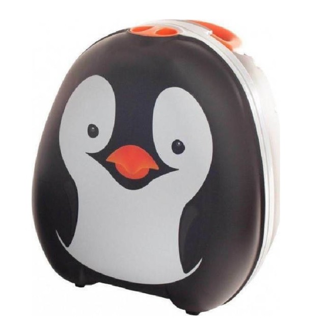 My Carry Potty Φορητό Γιο Γιο Penguin με Καπάκι Μαύρο