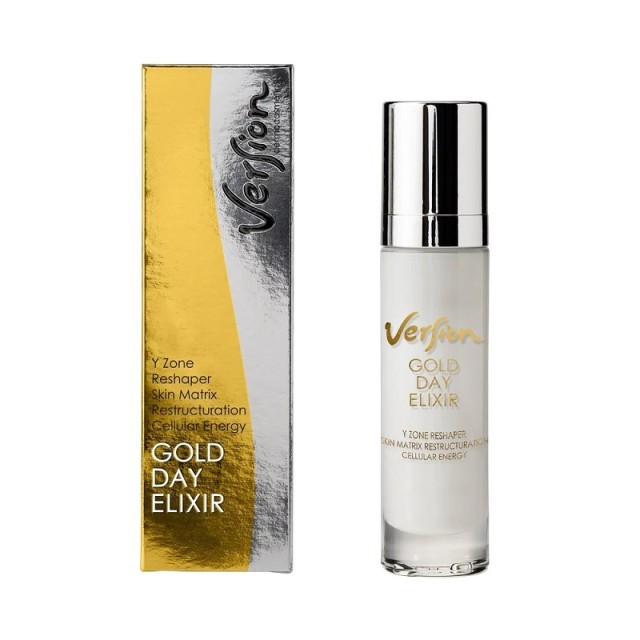 Version Gold Day Elixir Κρέμα Ημέρας για Αναδόμηση Μεγάλης Διάρκειας 50ml