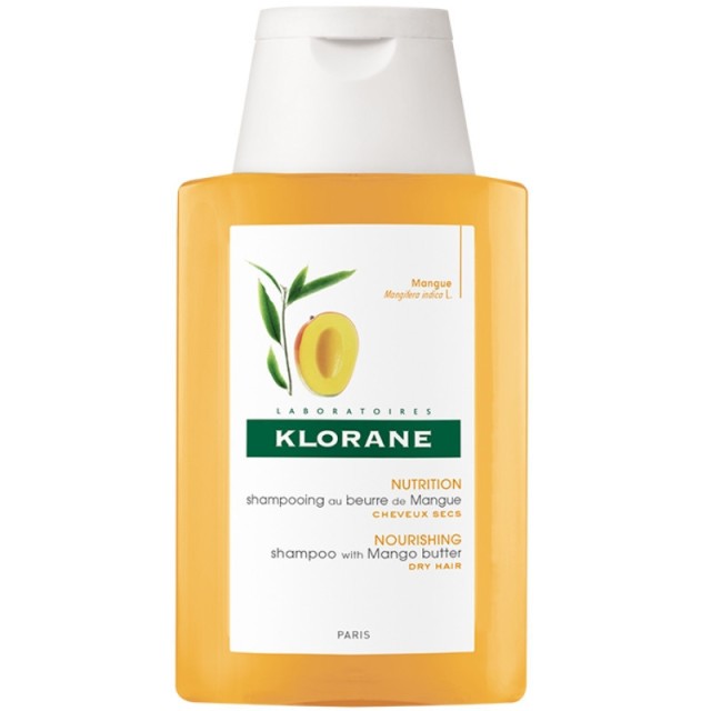 Klorane Mangue Shampoo Σαμπουάν Θρέψης Με Μάνγκο 100ml Travel Size