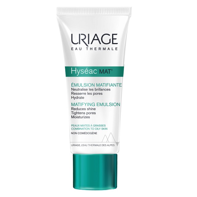 Uriage Hyseac Mat Matifying Emulsion Κρέμα Προσώπου για Μικτή και Λιπαρή Επιδερμίδα 40ml