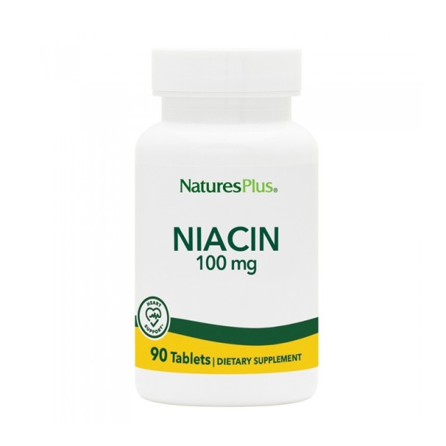 Natures Plus Niacin 100 MG 90 ταμπλέτες