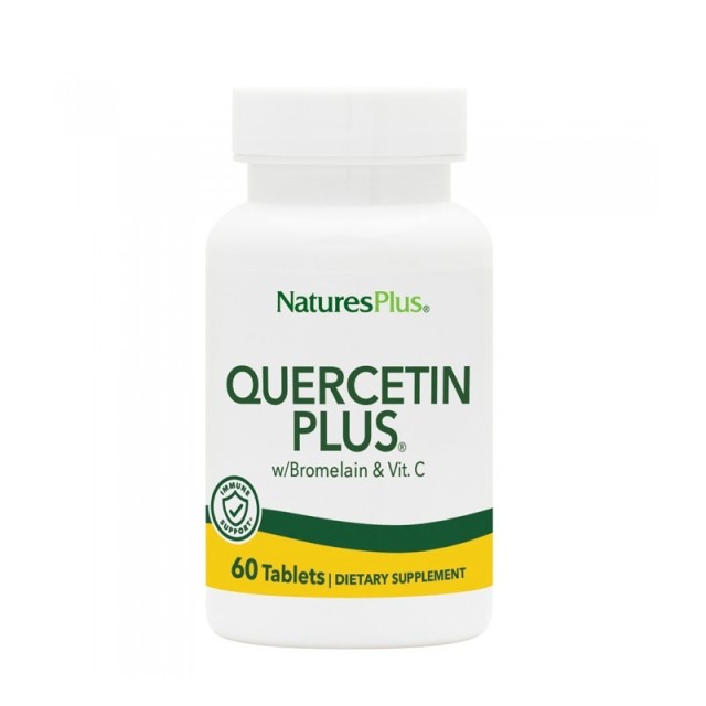 Natures Plus Quercetin Plus 60 ταμπλέτες