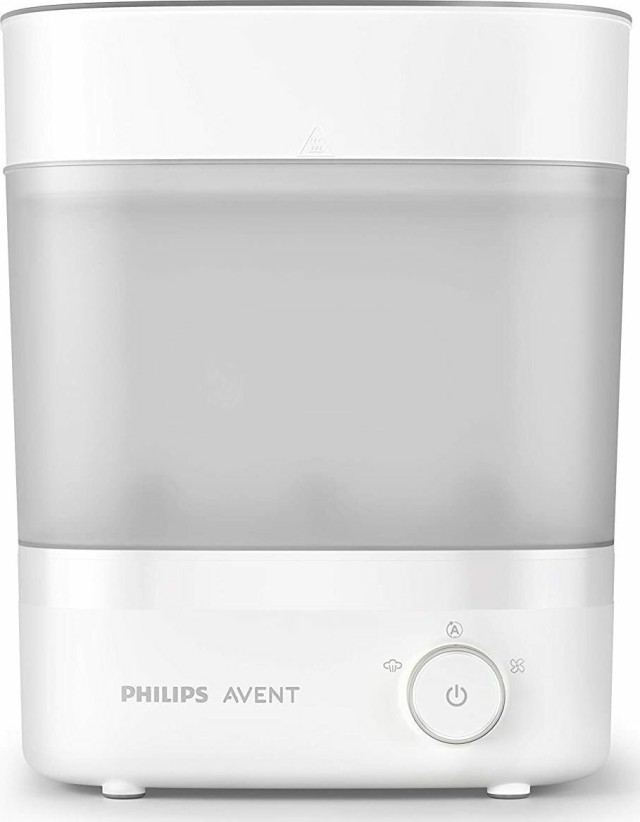 Philips Avent Premium Ηλεκτρικός Αποστειρωτής Ατμού και στεγνωτήρας μπιμπερό 4 Σε 1, 1τμχ  (scf293/00)