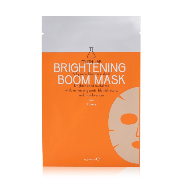 Youth Lab Brightening Silky Microfiber Face Sheet Boom Mask 1τμχ