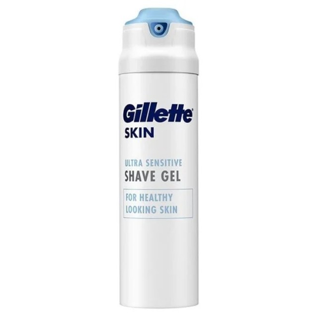 Gillette Ultra Sensitive Gel Ξυρίσματος για Ευαίσθητες Επιδερμίδες 200ml