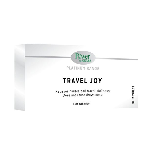 Power of Nature Platinum Range Travel Joy Για τη Ναυτία του Ταξιδιού 10caps