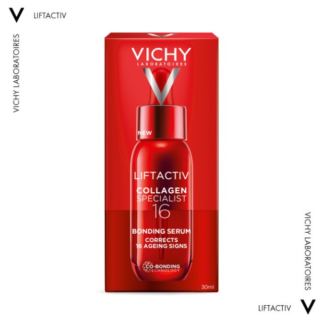 Vichy Liftactiv Collagen Specialist 16 Serum Ενισχύει το Κολλαγόνο και Διορθώνει 16 Σημάδια Γήρανσης 30ml