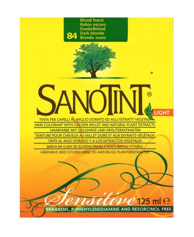 Sanotint Βαφή Μαλλιών 84 Dark Blonde/Ξανθό Σκούρο 125ml