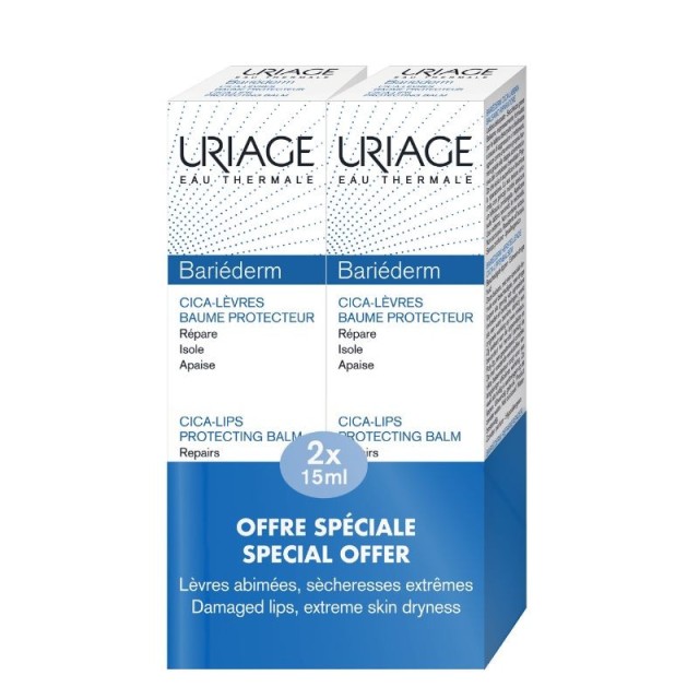 URIAGE Bariederm Cica-Lips 2x15ml