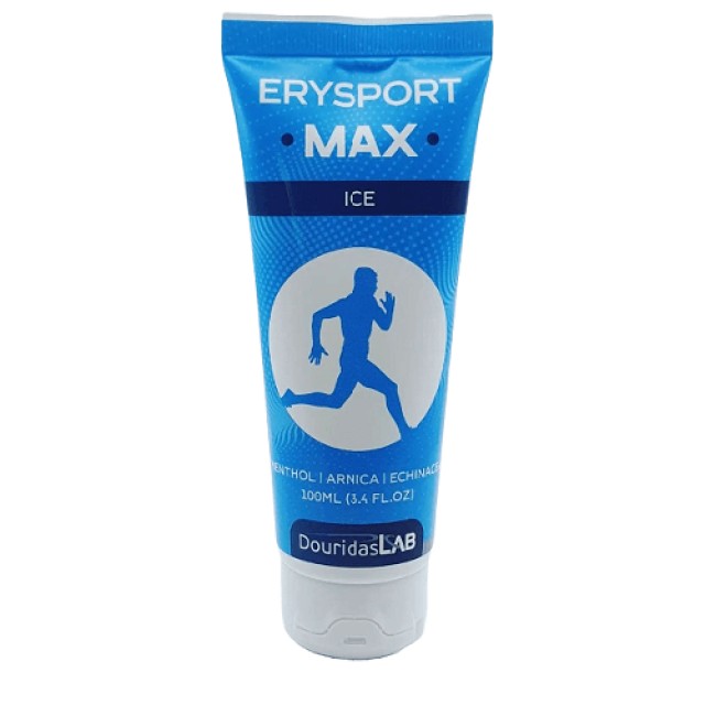 Douridas Erysport Max Ice Κρέμα Κρυοθεραπείας με Άρνικα, Μενθόλη & Εχινάκεα 100ml