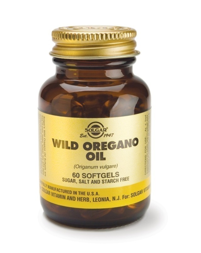 SOLGAR WILD OREGANO OIL softgels 60s