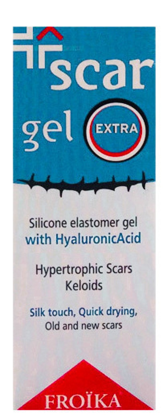 Froika Scar Gel Extra Τζελ Σιλικόνης με Υαλουρονικό Οξύ κατά των Ουλών, 15ml