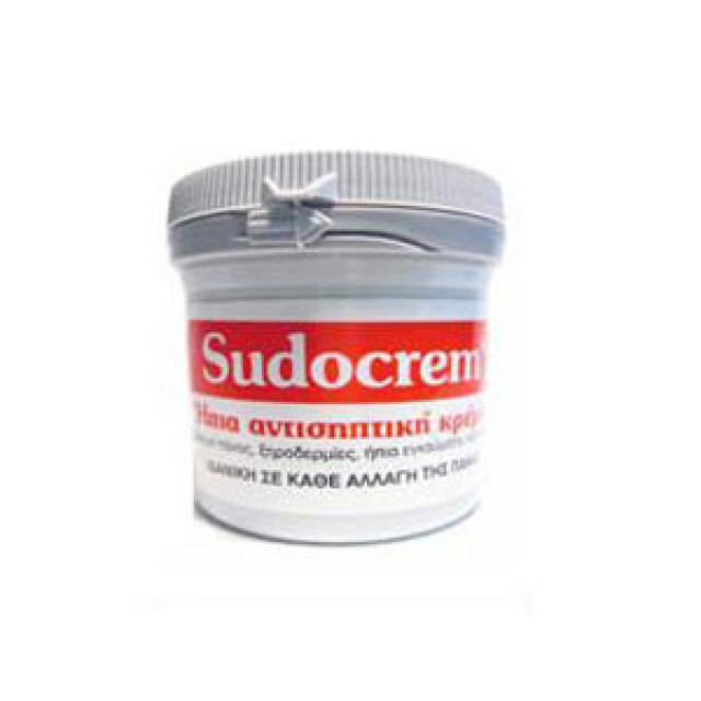 Sudocrem Καταπραϋντική Κρέμα Για Την Αλλαγή της Πάνας με Αντιερεθιστικούς Παράγοντες 125 gr