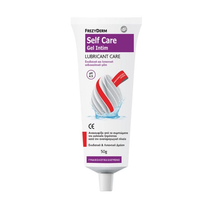 Frezyderm Self Care Intim Lubricant Care Ενυδατική και Λιπαντική Αιδοιoκολπική Γέλη 50gr