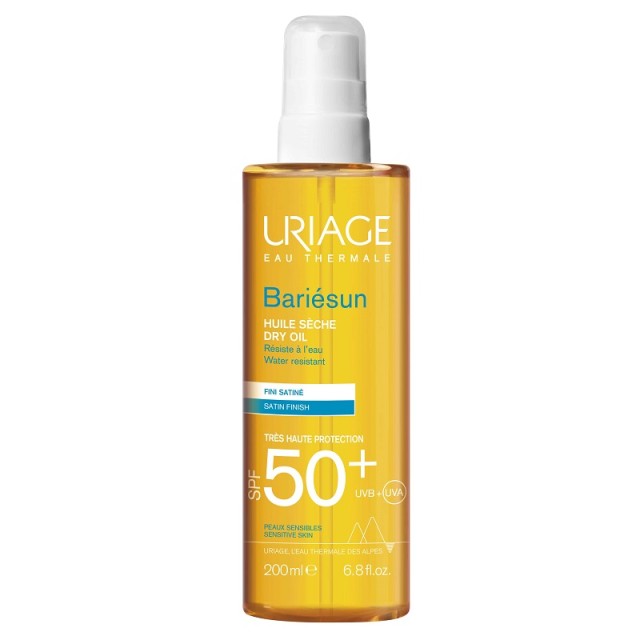 Uriage Bariesun Dry Oil Satin Finish SPF50+ 200ml