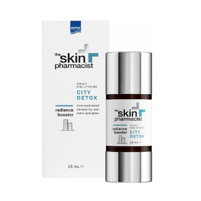 Intermed The Skin Pharmacist City Detox Radiance Booster Συμπυκνωμένη Φόρμουλα για Αποτοξίνωση & Λάμψη της Επιδερμίδας, 15ml