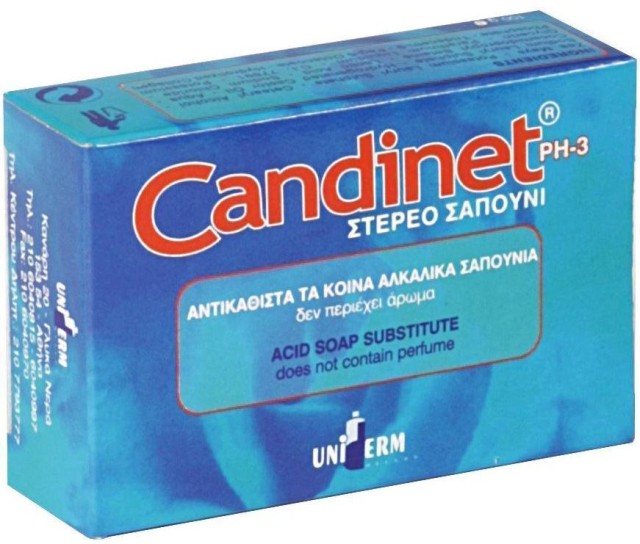 Uniderm Candinet Στέρεο Σαπούνι 100gr