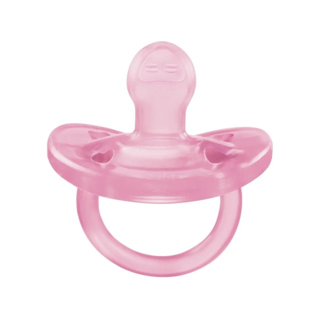 Chicco Physio Forma Soft Πιπίλα Ολο Σιλικόνη Ροζ 6-16m, 1τμχ