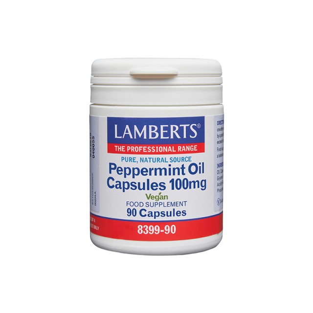 Lamberts Peppermint Oil Capsules 100mg 90 κάψουλες