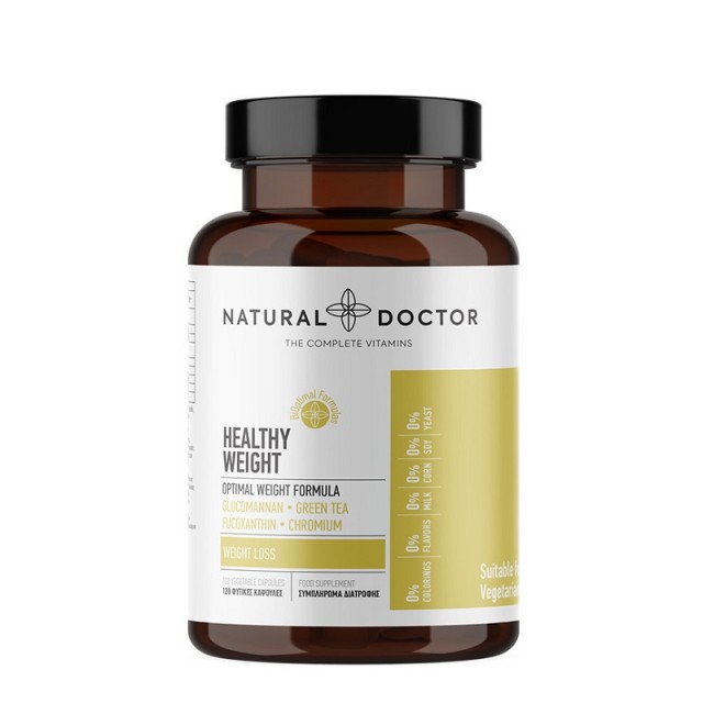 Natural Doctor Healthy Weight Συμπλήρωμα για Αδυνάτισμα 120 φυτικές κάψουλες