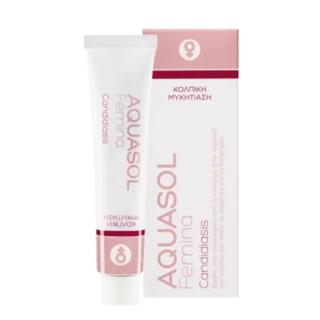 Aquasol Femina Candidiasis Κρέμα για κολπική μυκητίαση 30ml