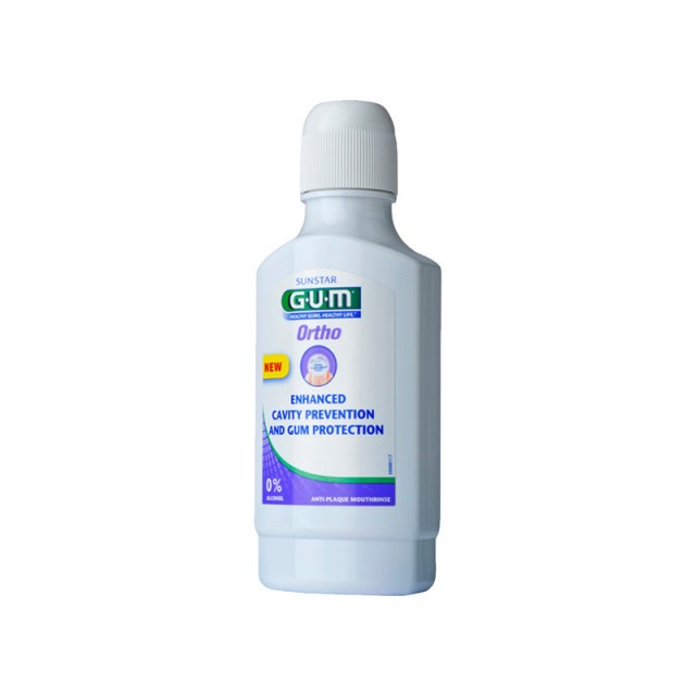 Gum Ortho Mouthrinse Ορθοδοντικό Στοματικό Διάλυμα 300ml (3090)