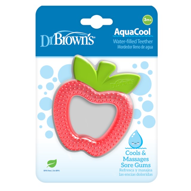 Dr Browns AquaCool Κρίκοι Οδοντοφυΐας Σχήμα Μήλο 1τεμ.(TE028)