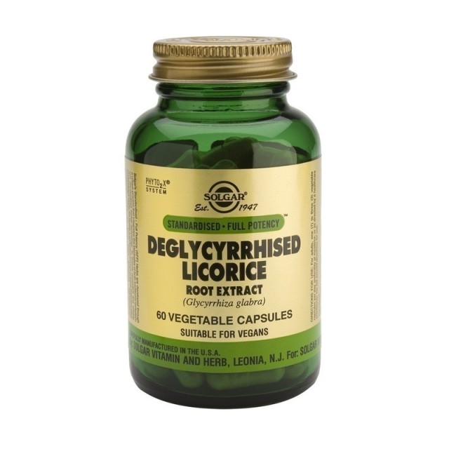 SOLGAR LICORICE ROOT EXTRACT veg.60s