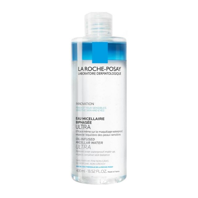 La Roche Posay Oil Infused Micellar Water Διφασικό Νερό Καθαρισμού Προσώπου 400ml