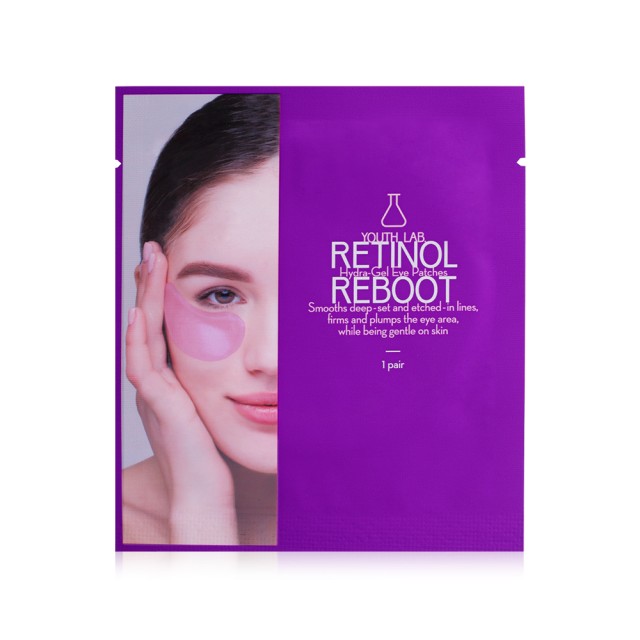 Youth Lab. Retinol Reboot Hydra Gel Μάσκα Ματιών για Αντιγήρανση / Σύσφιξη 2τμχ