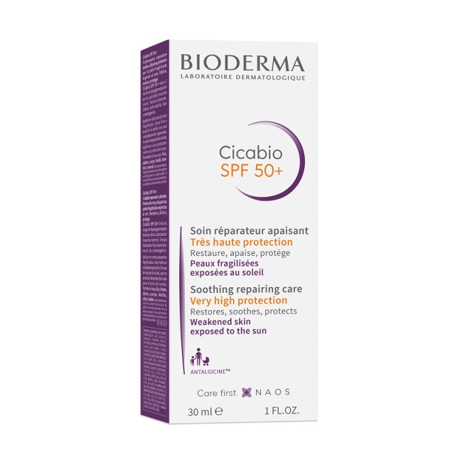 Bioderma Cicabio Creme SPF50+  30ml