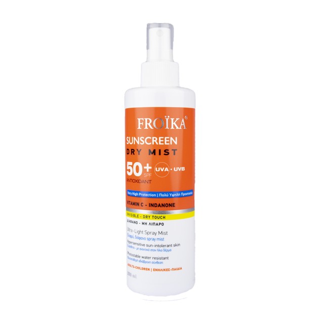 Froika Sunscreen Dry Mist SPF50+ 250ml