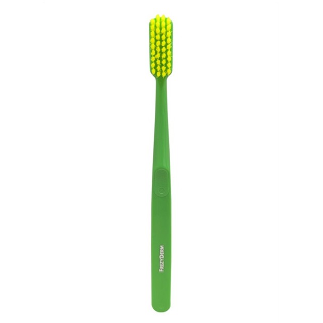 Frezyderm Toothbrush Soft Green Μαλακή Οδοντόβουρτσα για Ενήλικες Πράσινο Χρώμα 1τεμ.