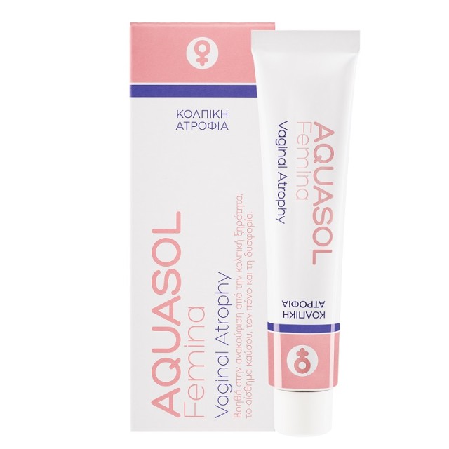 Aquasol Femina Vaginal Atrophy Κρέμα για την Κολπική Ατροφία 30ml