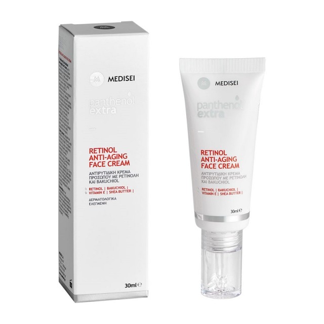 Panthenol Extra Retinol Anti-Aging Face Cream Αντιρυτιδική Κρέμα Προσώπου 30ml