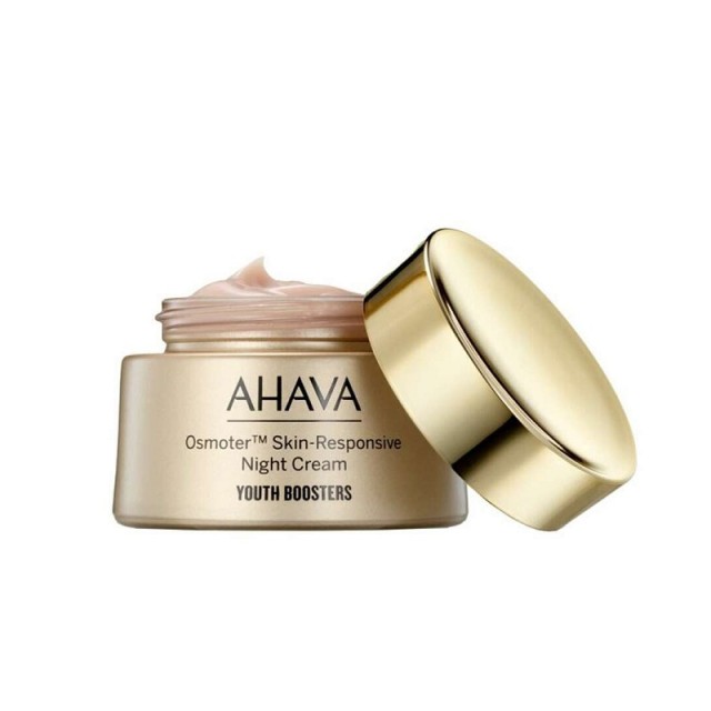 Ahava Osmoter Skin-Responsive Night Cream Θεραπεία Νυκτός που Ενισχύει τη Νεότητα 50ml