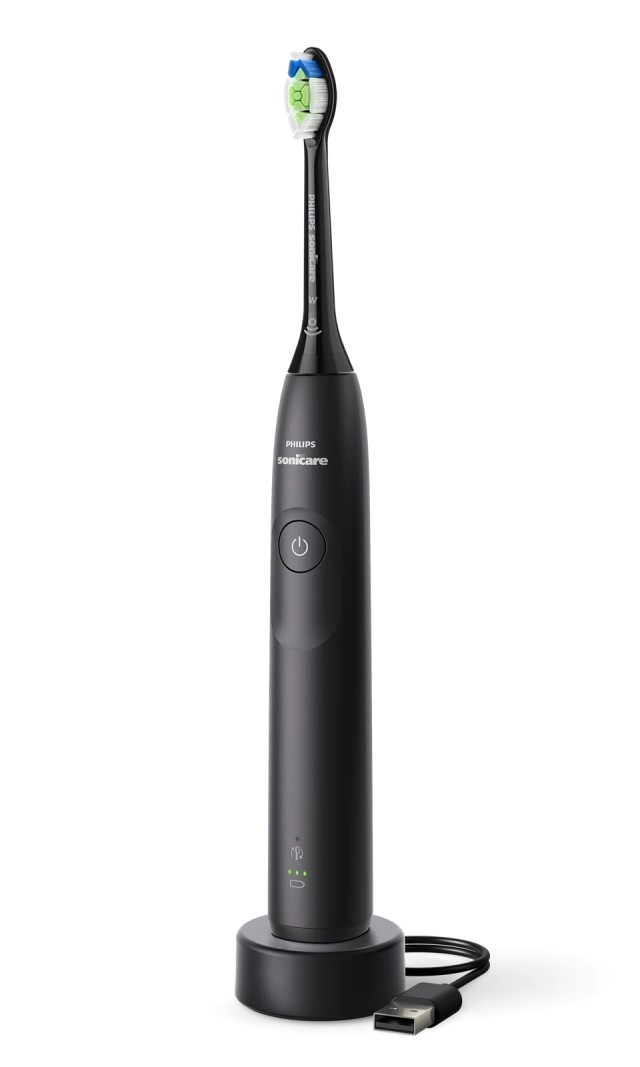 Philips Sonicare  5300 Black Επαναφορτιζόμενη Ηλεκτρική Οδοντόβουρτσα Μαύρο Χρώμα (HX7101/01) 1 τεμ.