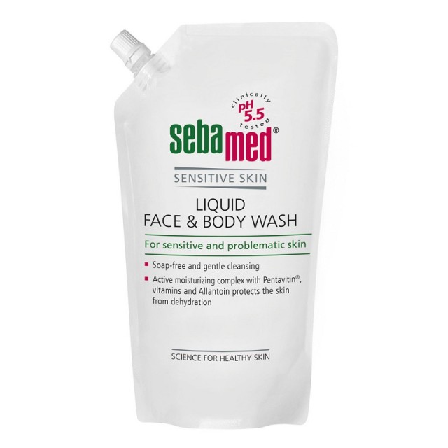 Sebamed Liquid Face and Body Wash Refill 400ml