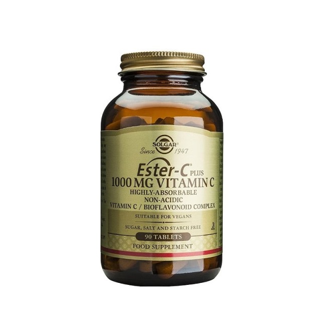 Solgar Ester-C 1000mg Vitamin C 90 ταμπλέτες