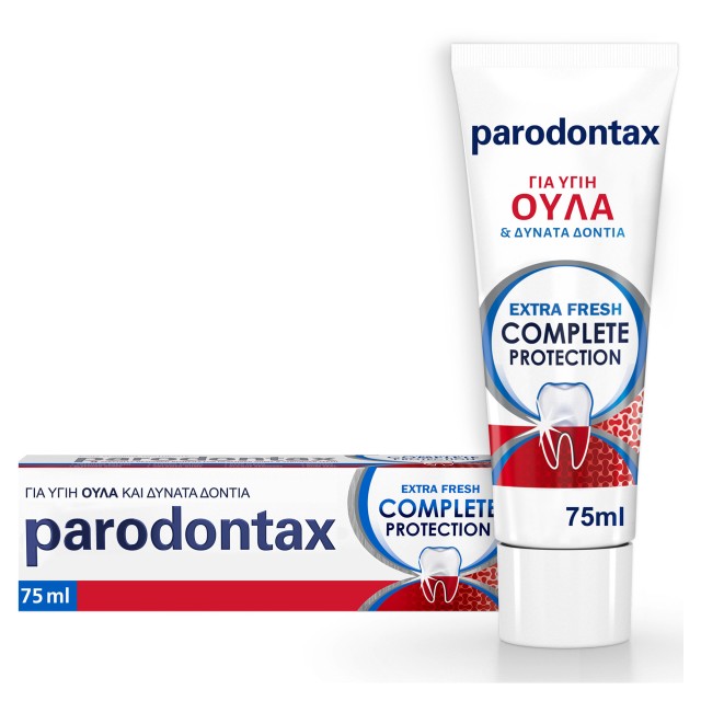 Parodontax Complete Protection Extra Fresh Οδοντόκρεμα για Ούλα που Αιμορραγούν 75ml