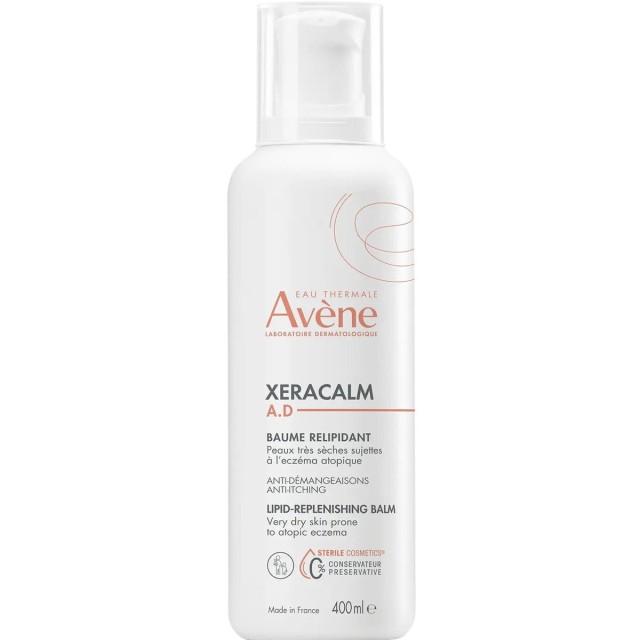 Avene XeraCalm A.D Ενυδατικό Balm Ανάπλασης για Ξηρές Επιδερμίδες 400ml