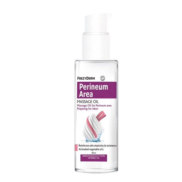 Frezyderm Perineum Area Massage Oil Λάδι Μασάζ για το Περίνεο 40ml