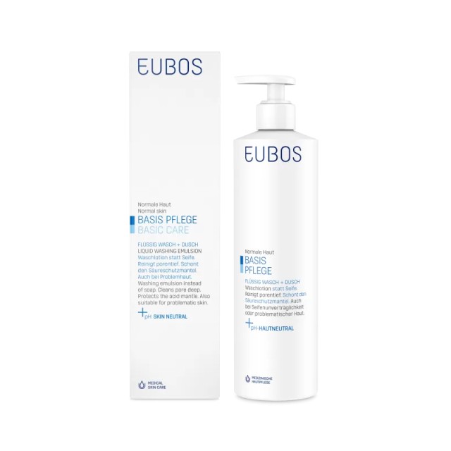 Eubos Blue Liquid Washing Emulsion 400ml