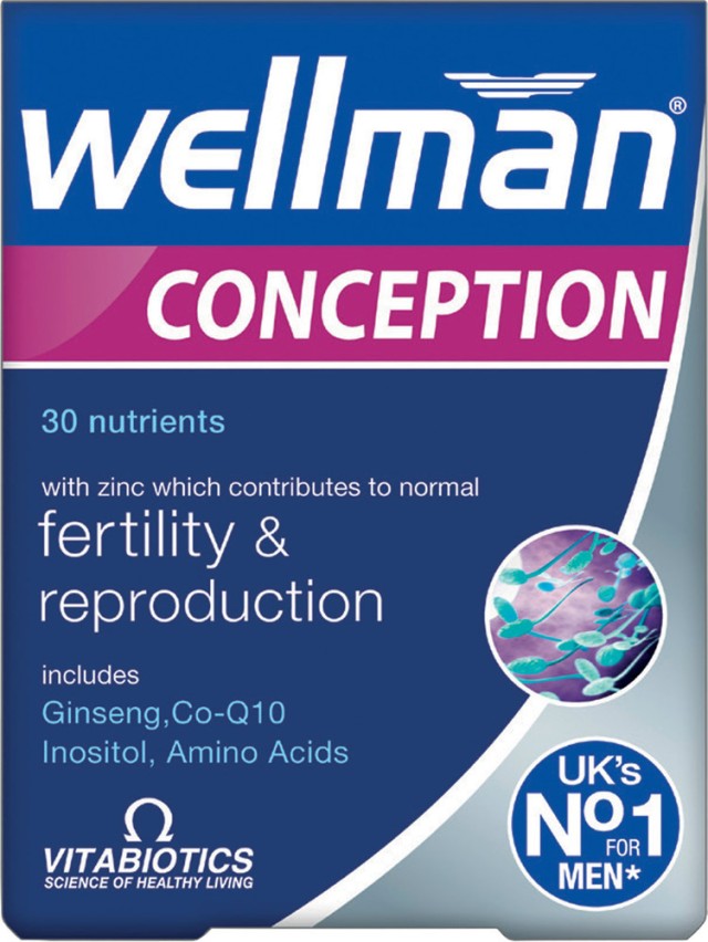 Vitabiotics Wellman Conception 30tabs