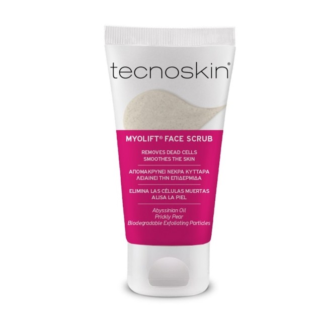 Tecnoskin Myolift Face Scrub Απολεπιστικό Gel για το Πρόσωπο 75ml