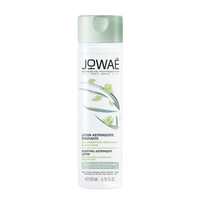 Jowae Purifying Astrigent Lotion Λοσιόν Καθαρισμού Προσώπου & Εξισορρόπησης για Λιπαρές Επιδερμίδες με Ατέλειες 200ml