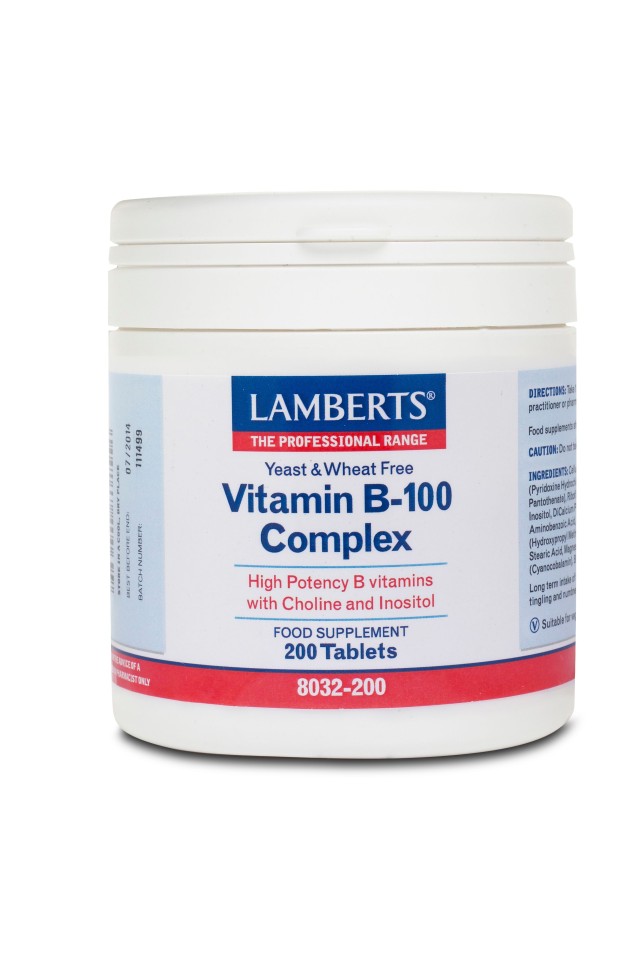 LAMBERTS B-100 COMPLEX 200TABS