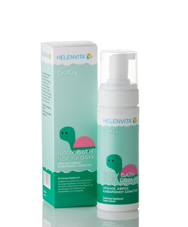 Helenvita Baby Ήπιος Αφρός Καθαρισμού Σώματος 150ml