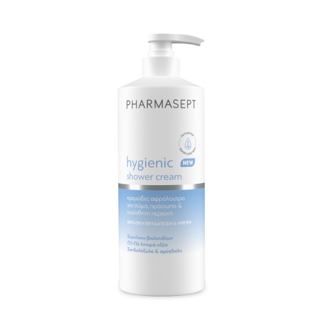 Pharmasept Hygienic Shower Cream Κρεμώδες Αφρόλουτρο 500ml