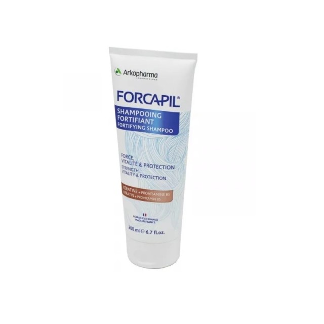 Arkopharma Forcapil Fortifying Shampoo Σαμπουάν Ενδυνάμωσης Με Κερατίνη 200ml